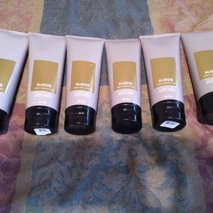 6 Bath & Body Works Suede Body Cream